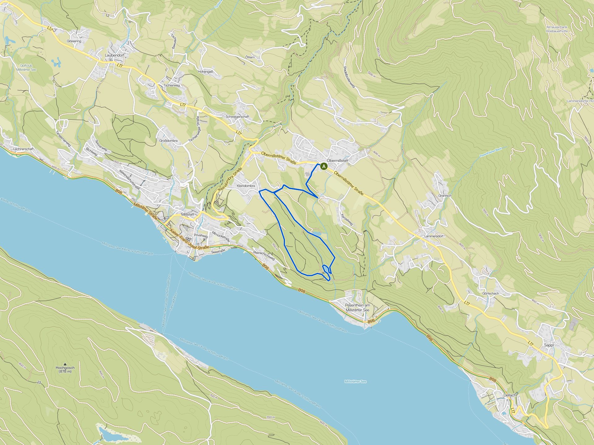 Spaziergänge und leichte Wanderungen rund um den Millstätter See | Komoot